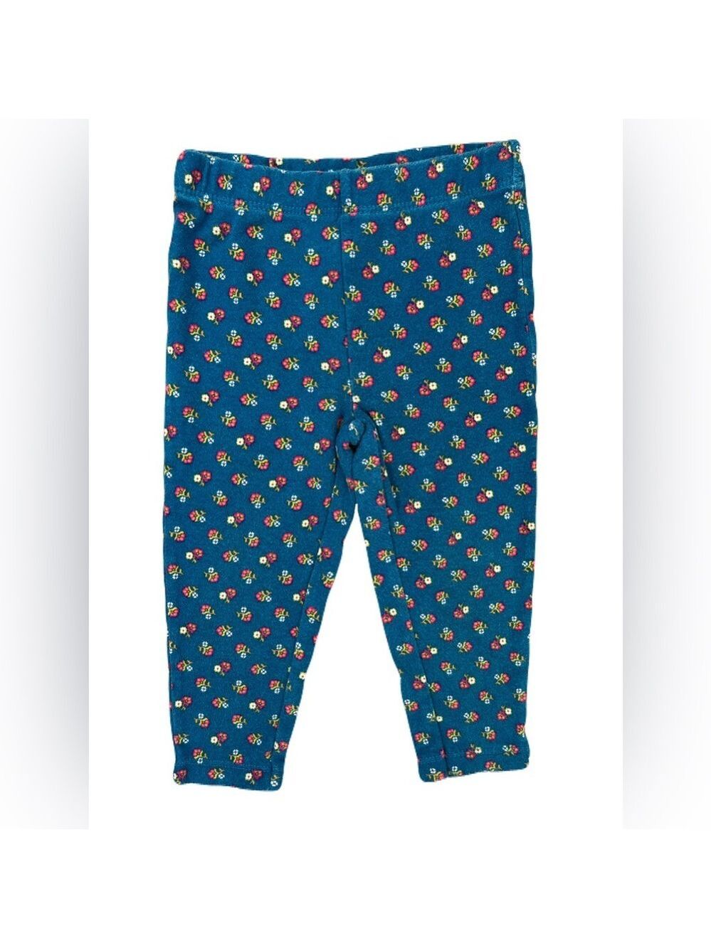 🩵4/$20‎ Carter's Blue Floral Kids Leggings